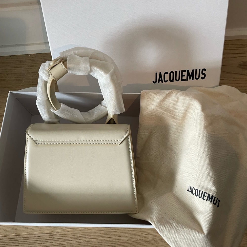 Sac Jacquemus La Montagne Noeud Beige - Picture 2 of 3